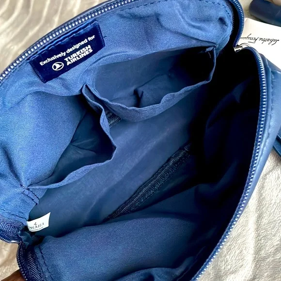 SALVATORE FERRAGAMO TRAVEL BAG W ESSENTIALS NEW - Picture 6 of 7